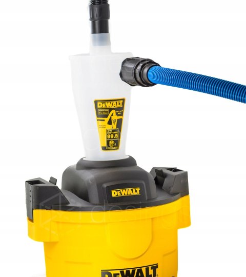 Zestaw adapterów do połączenia DeWalt DXVCS003 i odkurzacza BOSCH GAS 35 M AFC wężami