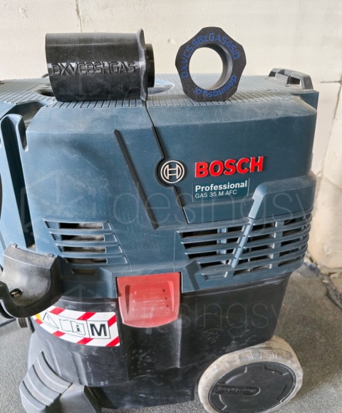 Zestaw adapterów do połączenia DeWalt DXVCS003 i odkurzacza BOSCH GAS 35 M AFC wężami