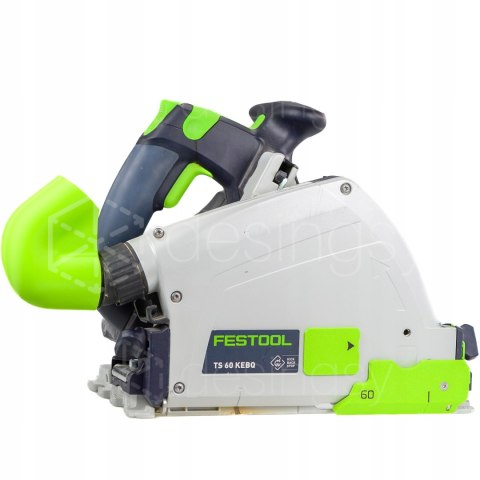 Kolanko kątowe zagłębiarki Festool TS 60 TS60 koniec haczenia węża WPUST U-TURN