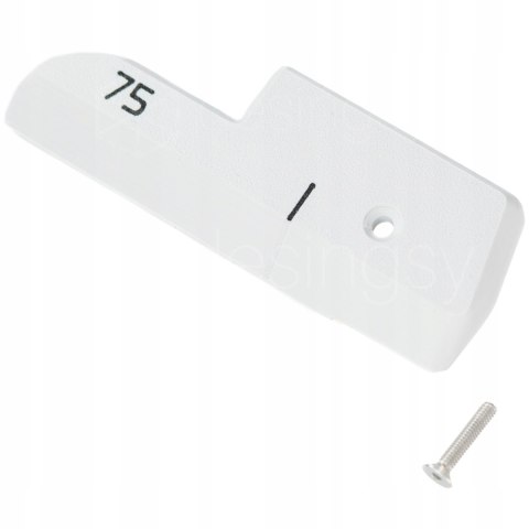 Nakładka pokrywy zagłębiarki FESTOOL TS 75 EBQ ogranicz pył do minimum Szar