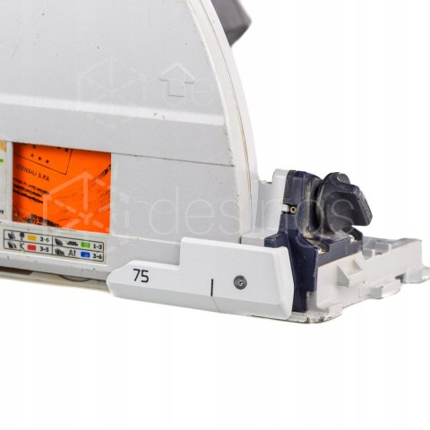 Nakładka pokrywy zagłębiarki FESTOOL TS 75 EBQ ogranicz pył do minimum Szar