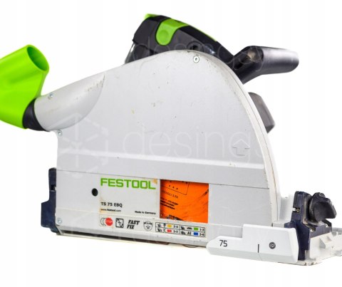 Nakładka pokrywy zagłębiarki FESTOOL TS 75 EBQ ogranicz pył do minimum Szar