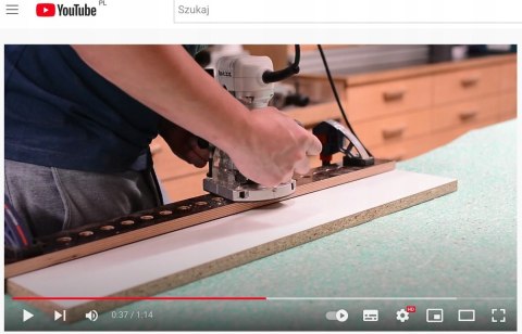 RO32 SpeedRow JIG do rzędu otworów w systemie 32 778x74x15Ø16.00SKL