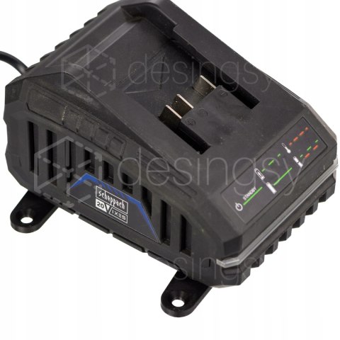 Uchwyt mocowanie ładowarki SCHEPPACH SBC 2.4A 20v IXES Łatwy szybki montaż