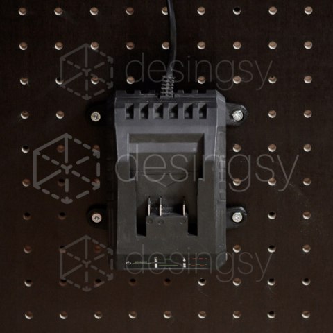 Uchwyt mocowanie ładowarki SCHEPPACH SBC 2.4A 20v IXES Łatwy szybki montaż