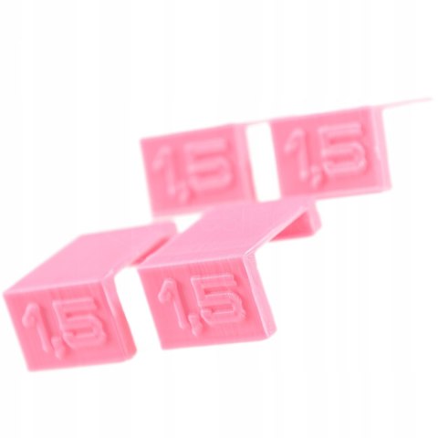 4x Dystanse do regulacji frontów 1,5mm 4szt RÓŻOWY 4x Dystanse do regulacji frontów 1,5mm 4szt RÓŻOWY