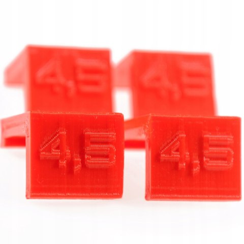 4x Dystanse do regulacji frontów 4,5mm Czerwone 4x Dystanse do regulacji frontów 4,5mm Czerwone