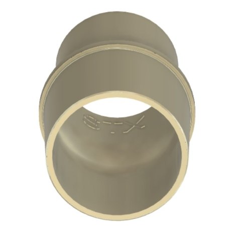 Adapter odciąg Starmix / mufa kanalizacyjna 58z50z Adapter odciąg Starmix / mufa kanalizacyjna 58z50z