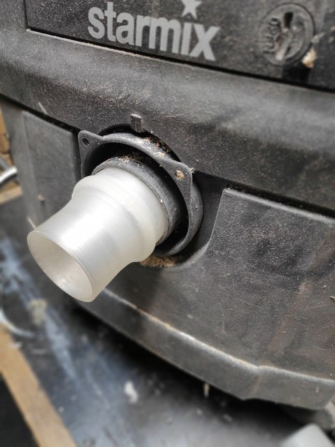 Adapter odciąg Starmix / mufa kanalizacyjna 58z50z Adapter odciąg Starmix / mufa kanalizacyjna 58z50z