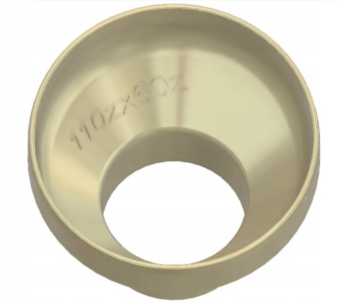 Adapter redukcja 110 kanalizacyjna na 60 spiro Adapter redukcja 110 kanalizacyjna na 60 spiro