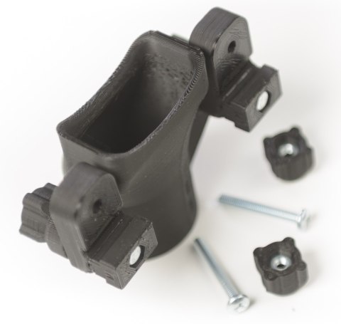 NemoDust Adapter szyny prowadzącej do Bosch GKF 600 Ø35 NemoDust Adapter szyny prowadzącej do Bosch GKF 600 Ø35