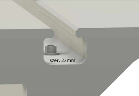 T-Nut M8 wpust do stołu formatowego Hammer K3 B3 10SZT T-Nut M8 wpust do stołu formatowego Hammer K3 B3 10SZT