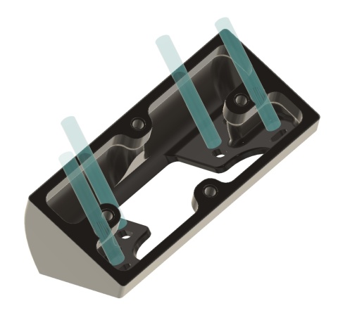 42 stopni Uchwyt adapter do montażu pod kątem do wideomofonu 5Tech 82225