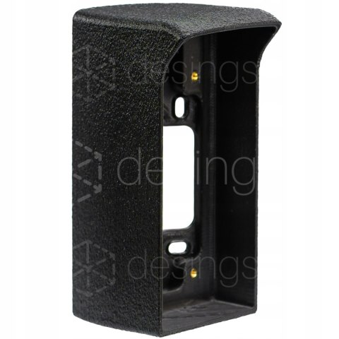 Adapter z daszkiem do montażu pod kątem do wideomofonu Akuvox E12W Lewy 30