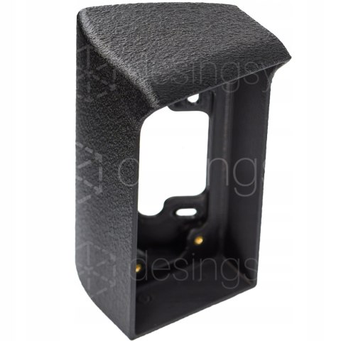 Adapter z daszkiem do montażu pod kątem do wideomofonu Akuvox E12W Lewy 30