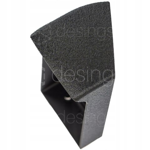 Adapter z daszkiem do montażu pod kątem do wideomofonu Akuvox E12W Lewy 30