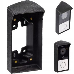 Adapter z daszkiem do montażu pod kątem do wideomofonu Akuvox E12W Prawy 30