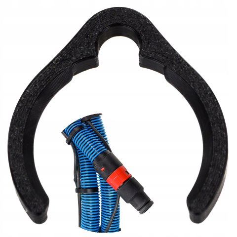 Klips zacisk na wąż Bosch wymiary zewnętrzne węża Ø40/36 1szt Czarny