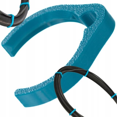 Klips zacisk na wąż Makita wymiary zewnętrzne węża Ø40/36 1szt Morski