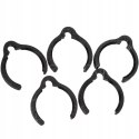 Klips zacisk na wąż Starmix wymiary zewnętrzne węża Ø45z 5szt Czarny