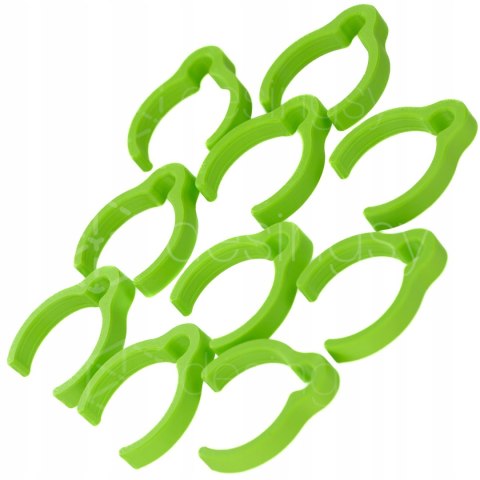 Klips zacisk na wąż gładki Festool D27 w oplocie tekstylnym Ø35z Ziel 10szt