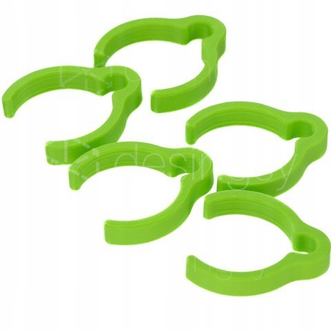 Klips zacisk na wąż gładki Festool D27 w oplocie tekstylnym Ø35z Ziel 5szt.