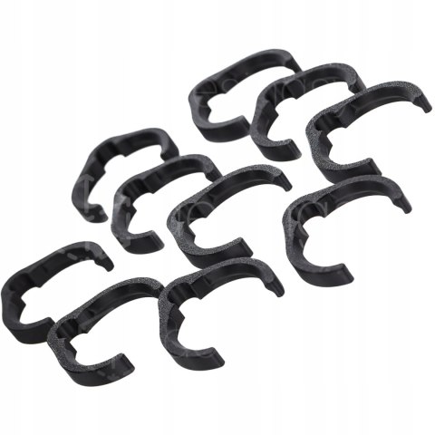 Klipsy zacisk na wąż Bosch wymiary zewnętrzne węża Ø40/36 10szt Czarny