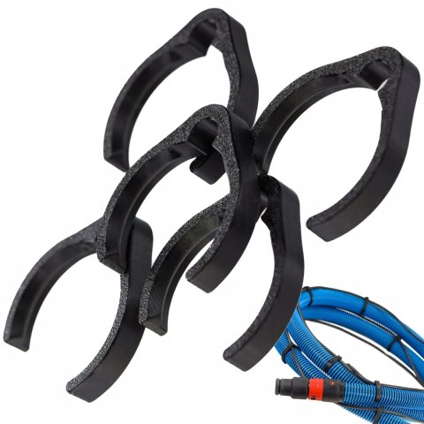 Klipsy zacisk na wąż Bosch wymiary zewnętrzne węża Ø40/36 5szt Czarny