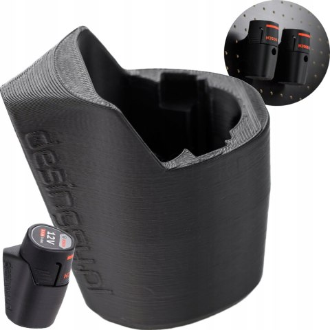 Uchwyt mocowanie pasujące do akumulatora baterii Bosch GBA 12V na KLIK 1szt