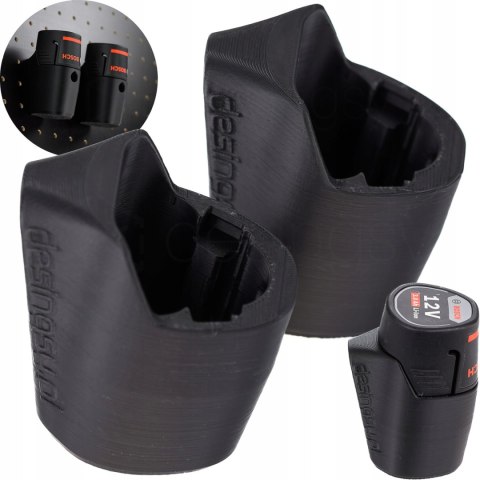 Uchwyt mocowanie pasujące do akumulatora baterii Bosch GBA 12V na KLIK 2szt