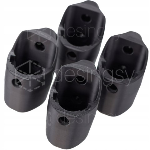 Uchwyt mocowanie pasujące do akumulatora baterii Bosch GBA 12V na KLIK 4szt