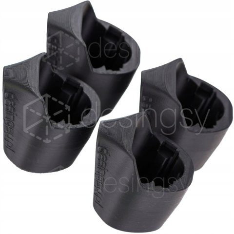 Uchwyt mocowanie pasujące do akumulatora baterii Bosch GBA 12V na KLIK 4szt