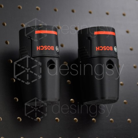 Uchwyt mocowanie pasujące do akumulatora baterii Bosch GBA 12V na KLIK 5szt