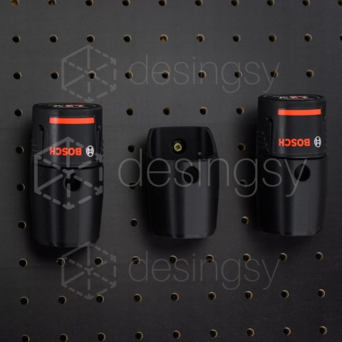 Uchwyt mocowanie pasujące do akumulatora baterii Bosch GBA 12V na KLIK 5szt