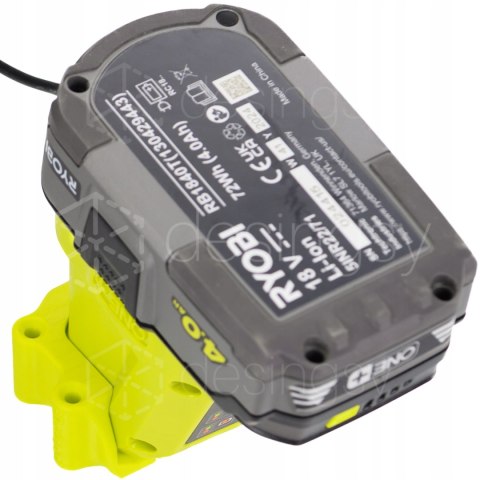 Uchwyt mocowanie pasujące do ładowarki RYOBI RC18115 Łatwy szybki montaż