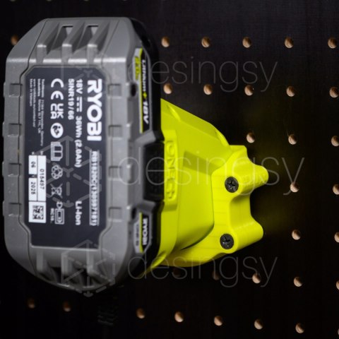 Uchwyt mocowanie pasujące do ładowarki RYOBI RC18115 Łatwy szybki montaż