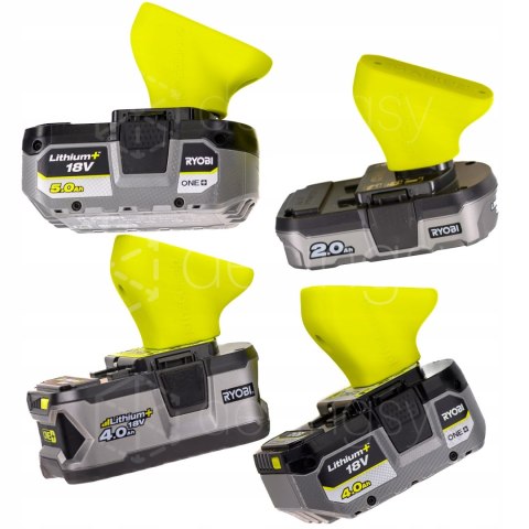 Uchwyty mocowania pasujące do akumulatora baterii RYOBI 18V ONE+ 2szt