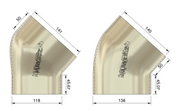 Przyłącze do odciągu do szlifierki taśmowej oscylacyjnej Triton TSPST450