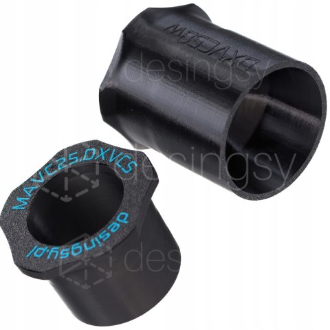 Zestaw adapterów do łączenia DeWalt DXVCS003 i odkurz. Makita VC2512 wężami