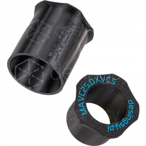 Zestaw adapterów do łączenia DeWalt DXVCS003 i odkurz. Makita VC2512 wężami