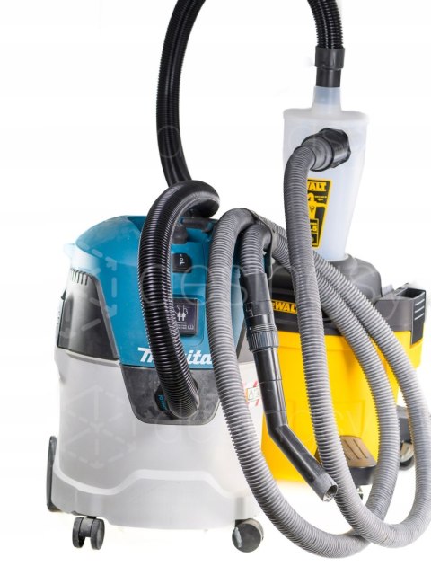 Zestaw adapterów do łączenia DeWalt DXVCS003 i odkurz. Makita VC2512 wężami