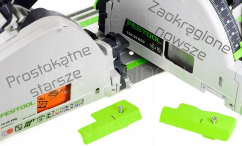 Nakładka na pokrywę zagłębiarki FESTOOL TS55 FEBQ ogranicz pył do minimum