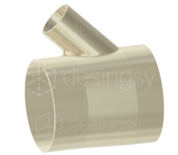 Łącznik trójnik do Felder do spiro 50 120w120z50z Most