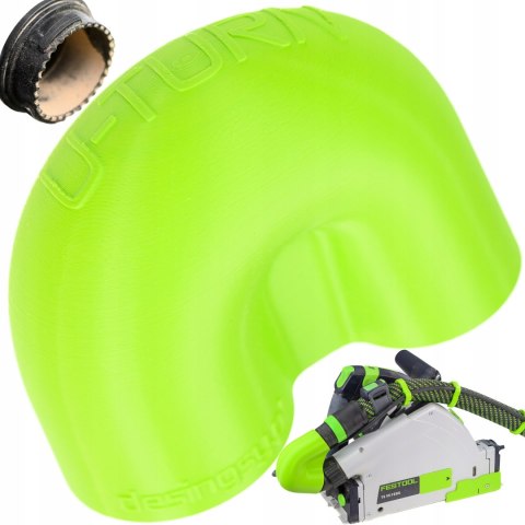 U-TURN kolanko kątowe bezpośrednio na gniazdo zagłębiarki Festool TS55 FEBQ