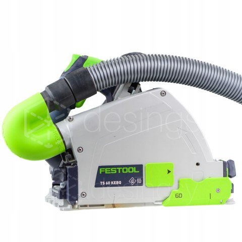 U-TURN kolanko kątowe bezpośrednio na gniazdo zagłębiarki Festool TS55 FEBQ