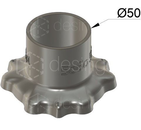 MAGSPIRO Ø50 Szybkozłącze Magnetyczne do węża 50mm