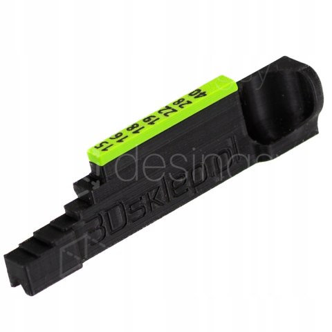 Wskaźnik metryczny 18mm do Festool Domino DF500 15 16 18 19 22 28 40