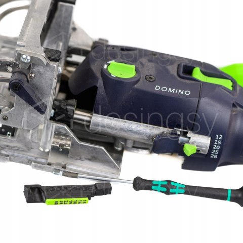 Wskaźnik metryczny 18mm do Festool Domino DF500 15 16 18 19 22 28 40