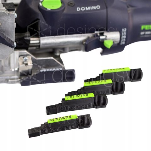 Wskaźnik metryczny 18mm do Festool Domino DF500 15 16 18 19 22 28 40