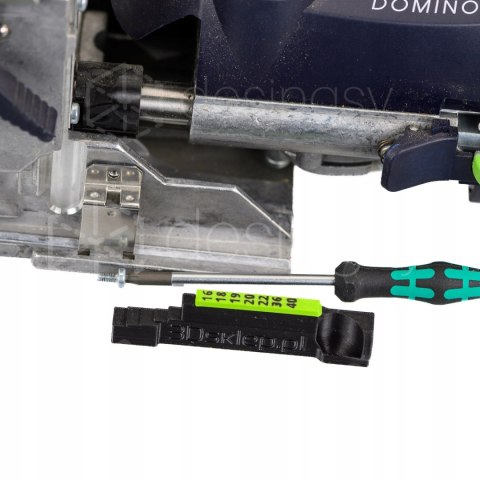 Wskaźnik metryczny 18mm do Festool Domino DF500 16 18 19 20 22 36 40